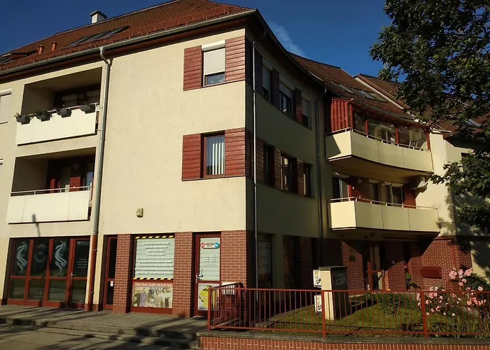 Csendes Bekes Belvarosi Lakas, Nagy Terasszal Apartament